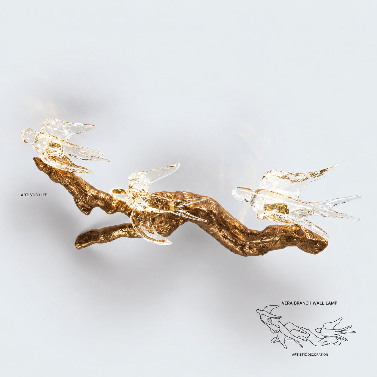 VOA Branch Wall Lamp